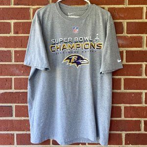 Vintage Ravens Super Bowl Champions T-Shirt Sz XL